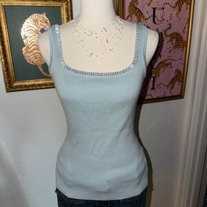 Women's Light Blue Tank Top